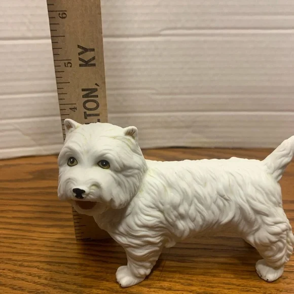 Cute Vintage West Highland Terrier crafted from high-quality porcelain - Picture 5 of 7